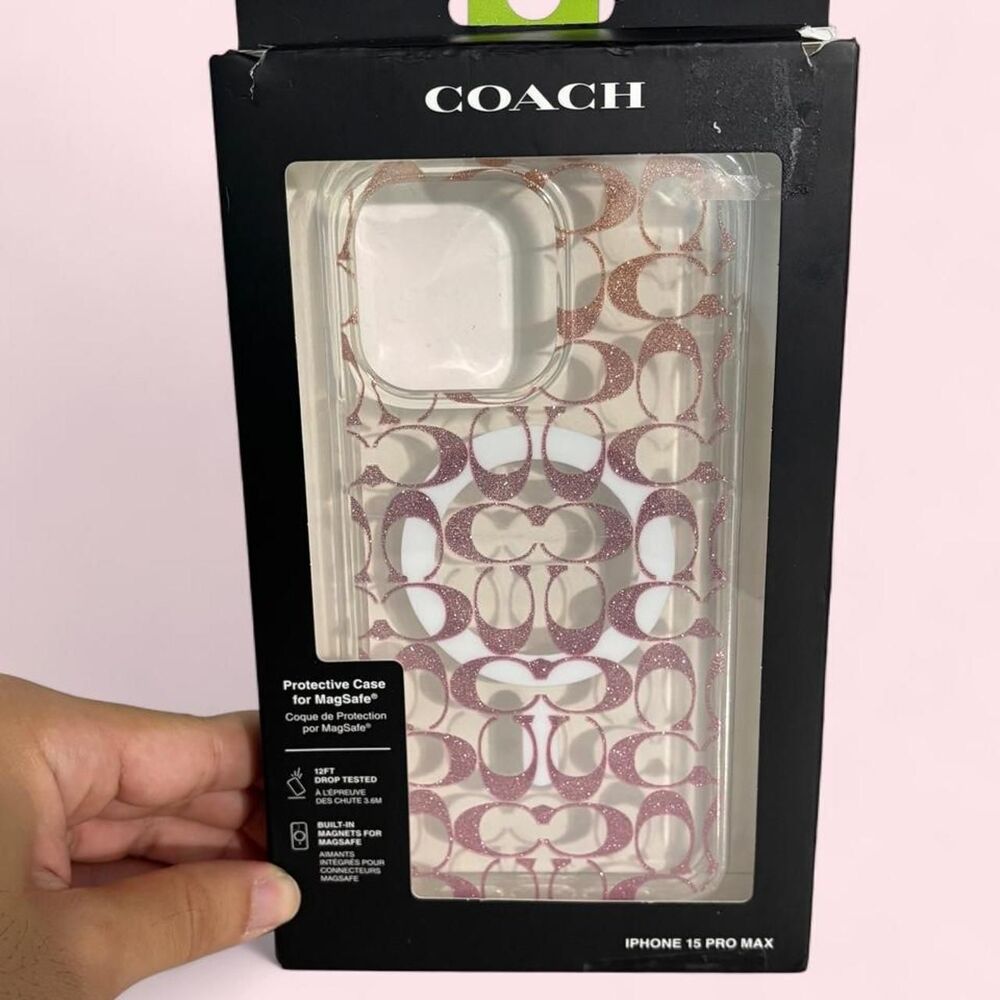 Coach Pink and Purple Phone-cases